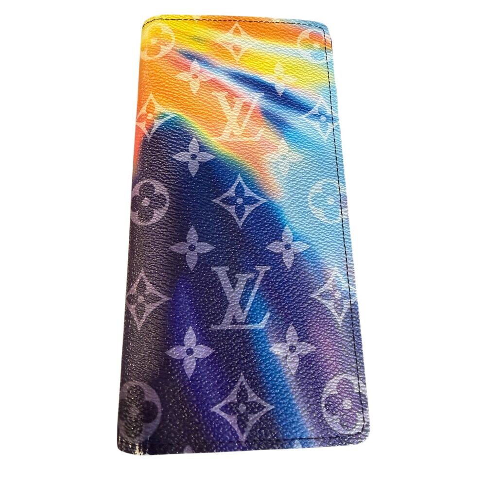 Louis Vuitton Limited Edition Sunset Monogram Wallet EUC RFID